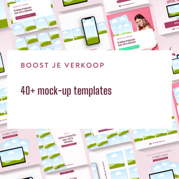 40+ mock-up templates