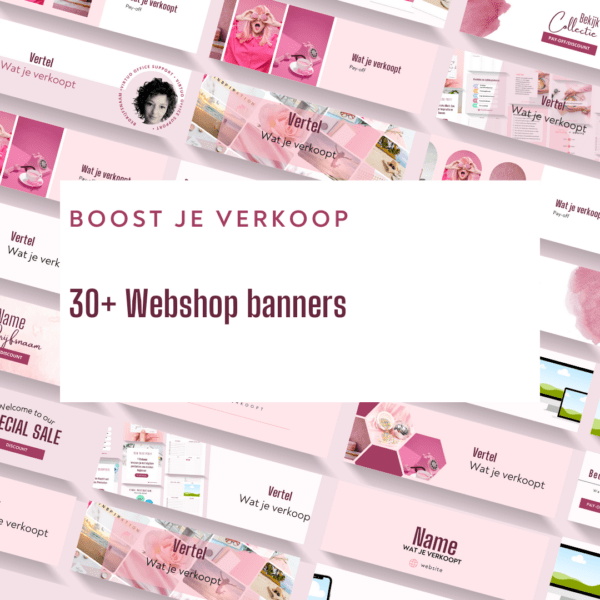 30+ webshop banners