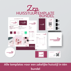 Zzp huisstijl bundel canva template